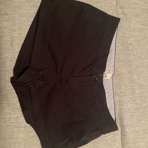 Black shorts